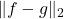\|f-g\|_2