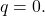 q=0.