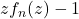 z f_n(z)-1