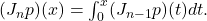 (J_n p)(x) = \int_0^x (J_{n-1}p)(t)dt.